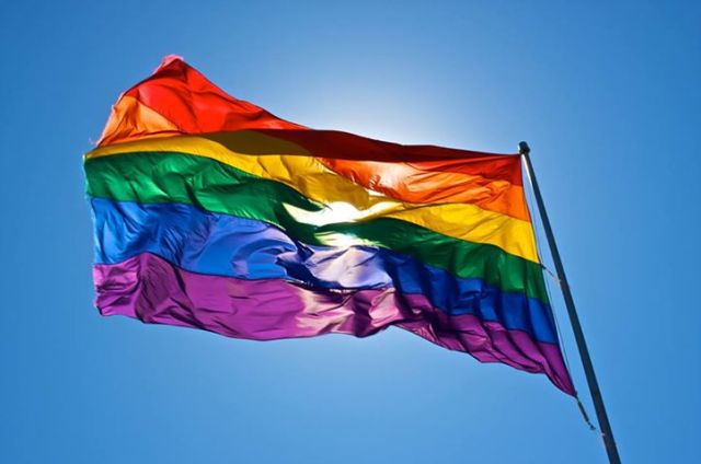 gayflagwaving